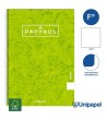 CUADERNO ESPIRAL  TAPA CONTRACOLADA PAPYRUS03-UNICLASIC - FOLIO - 80H - LISO - 90G - COLORES SURTIDOS
