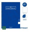 CUADERNO ESPIRAL  TAPA CONTRACOLADA PAPYRUS03-UNICLASIC - FOLIO - 80H - PAUTA 3