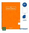 CUADERNO ESPIRAL  TAPA CONTRACOLADA PAPYRUS03-UNICLASIC - FOLIO - 80H - 1 LINEA - 90G - COLORES SURTIDOS