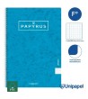 CUADERNO ESPIRAL  TAPA CONTRACOLADA PAPYRUS03-UNICLASIC - FOLIO - 80H - CUADRÍCULA 4MM - 90G - COLORES SURTIDOS