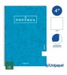 CUADERNO ESPIRAL  TAPA CONTRACOLADA PAPYRUS03-UNICLASIC - CUARTO - 80H - LISO - 90G - COLORES SURTIDOS