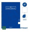 CUADERNO ESPIRAL  TAPA CONTRACOLADA PAPYRUS03-UNICLASIC - CUARTO - 80H - LISO - 90G - COLORES SURTIDOS