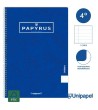 CUADERNO ESPIRAL  TAPA CONTRACOLADA PAPYRUS03-UNICLASIC - CUARTO - 80H - 1 LINEA - 90G - COLORES SURTIDOS