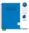 CUADERNO ESPIRAL  TAPA  POLIPROPILENO  PAPYRUS08-UNICLASIC - FOLIO - 80H - MIIMETRADO - 90G - COLORES SURTIDOS