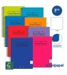 CUADERNO ESPIRAL  TAPA  POLIPROPILENO  PAPYRUS08-UNICLASIC - FOLIO - 80H - LISO - 90G - COLORES SURTIDOS