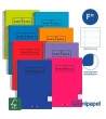 CUADERNO ESPIRAL  TAPA  POLIPROPILENO  PAPYRUS08-UNICLASIC - FOLIO - 80H - PAUTA 2,5 - 90G - COLORES SURTIDOS