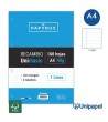 RECAMBIOS PAPYRUS-UNICLASIC -A4-100H-1 LINEA-90G-CON MARGEN