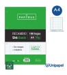 RECAMBIOS PAPYRUS-UNICLASIC -A4-100H-CUADRÍCULA 3MM-90G-CON MARGEN