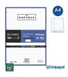 RECAMBIOS PAPYRUS-UNICOLOR5 -A4-100H-CUADRÍCULA 5MM-90G-SIN MARGEN-COLORES VIVOS