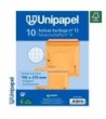 PAQUETE 10 BOLSAS BURBUJA N. 13 150X215 MM 75 G FSC UNIPAPEL