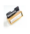 DOMINO CHAMELO FOURNIER FICHA MARFILINA EN CAJA DE PLASTICO EN BLISTER. 28 piezas